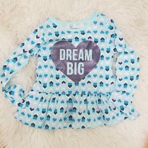 NWOT 'Dream Big' 3T Garanimals Shirt